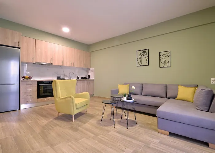 Niel Apartments, Panel Hospitality Homes & Lägenhetshotell Leptokarya (Pieria)